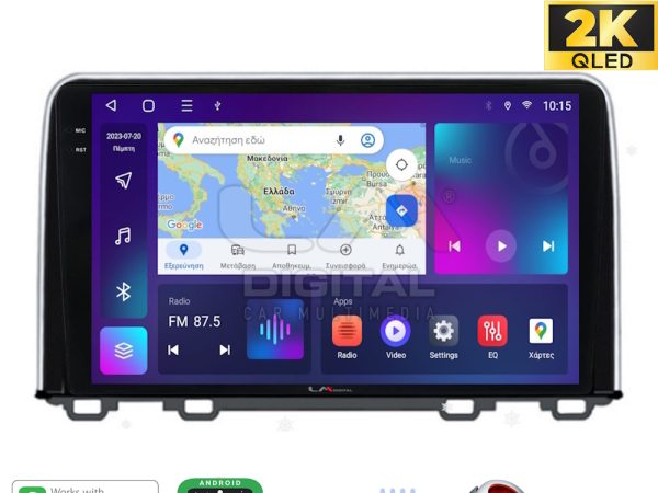 LM Digital - LM ZQ8912 GPS Οθόνη OEM Multimedia Αυτοκινήτου για HONDA CRV 2017> (CarPlay/AndroidAuto/BT/GPS/WIFI/GPRS)
