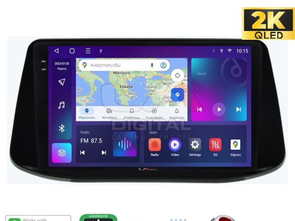 LM Digital - LM ZQ8960 GPS Οθόνη OEM Multimedia Αυτοκινήτου για Hyundai i30 2018> (CarPlay/AndroidAuto/BT/GPS/WIFI/GPRS)