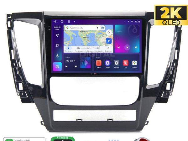 LM Digital - LM ZQ8992 GPS Οθόνη OEM Multimedia Αυτοκινήτου για Mitsubishi Pajero 2014> (CarPlay/AndroidAuto/BT/GPS/WIFI/GPRS)
