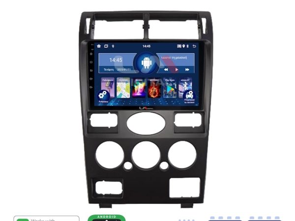LM Digital - LM ZR8105 GPS Οθόνη OEM Multimedia Αυτοκινήτου για Ford Mondeo 2003 > 2006 (CarPlay/AndroidAuto/BT/GPS/WIFI/GPRS)