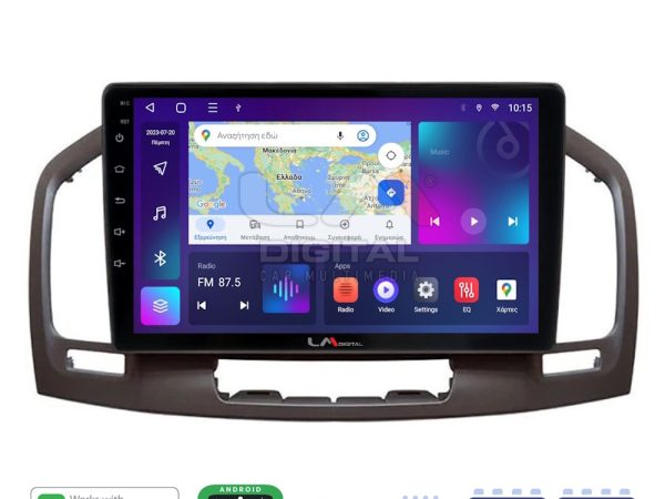 LM Digital - LM ZR8114C GPS Οθόνη OEM Multimedia Αυτοκινήτου για 0 (CarPlay/AndroidAuto/BT/GPS/WIFI/GPRS)