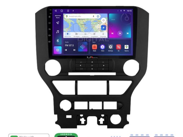LM Digital - LM ZR8240 GPS Οθόνη OEM Multimedia Αυτοκινήτου για FORD MASTUNG  > 2015 (CarPlay/AndroidAuto/BT/GPS/WIFI/GPRS)