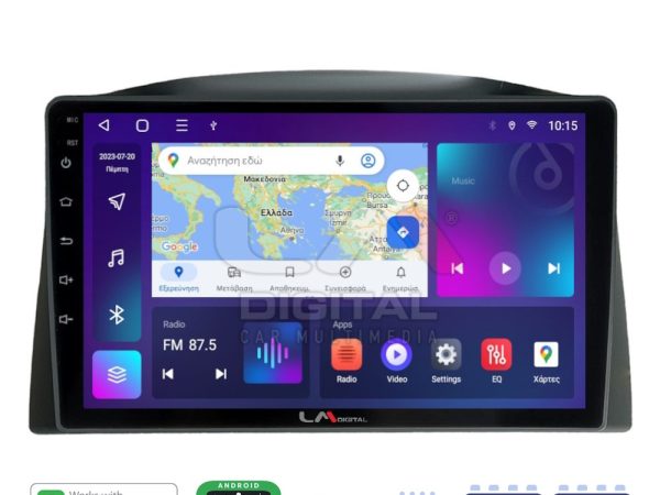 LM Digital - LM ZR8308 GPS Οθόνη OEM Multimedia Αυτοκινήτου για Grand Cherokee 2005-2011Μόνο αν το αυτοκίνητο έχει εργοστασιακή οθόνη. Δείτε στην καρτέλα συμβατά οχήματα (CarPlay/AndroidAuto/BT/GPS/WIFI/GPRS)