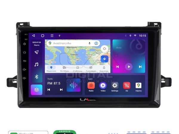 LM Digital - LM ZR8562 GPS Οθόνη OEM Multimedia Αυτοκινήτου για TOYOTA PRIUS 2016>  (CarPlay/AndroidAuto/BT/GPS/WIFI/GPRS)