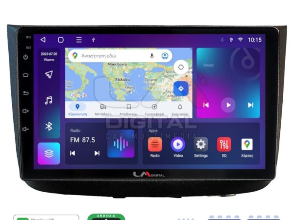 LM Digital - LM ZR8667 GPS Οθόνη OEM Multimedia Αυτοκινήτου για Mercedes Vito 2003 > 2015 (CarPlay/AndroidAuto/BT/GPS/WIFI/GPRS)