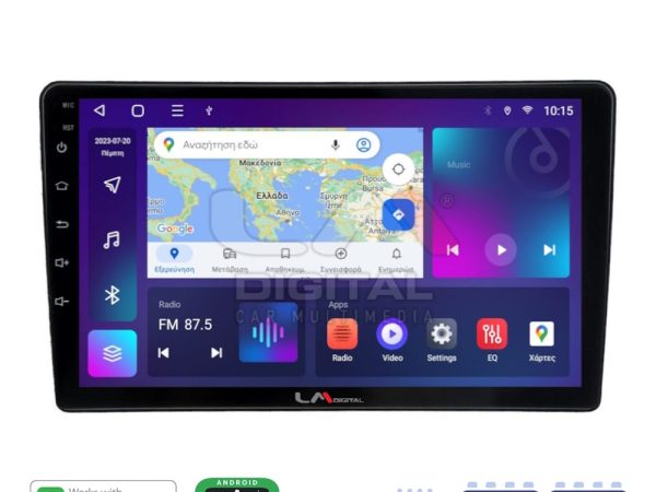 LM Digital - LM ZR8715 GPS Οθόνη OEM Multimedia Αυτοκινήτου για Nissan Navara D40 2006 > 2016 clima (CarPlay/AndroidAuto/BT/GPS/WIFI/GPRS)