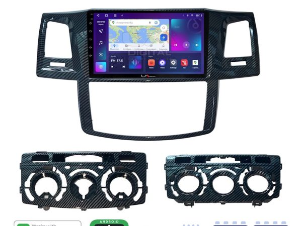 LM Digital - LM ZR8821 GPS Οθόνη OEM Multimedia Αυτοκινήτου για TOYOTA HILUX 2005>2016 (CarPlay/AndroidAuto/BT/GPS/WIFI/GPRS)