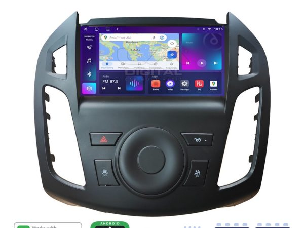 LM Digital - LM ZR8858B GPS Οθόνη OEM Multimedia Αυτοκινήτου για Ford Transit Connect 2013 > 2017 (CarPlay/AndroidAuto/BT/GPS/WIFI/GPRS)