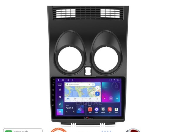 LM Digital - LM ZT8001 GPS Οθόνη OEM Multimedia Αυτοκινήτου για NISSAN QASHQAI 2007 > 2013 (CarPlay/AndroidAuto/BT/GPS/WIFI/GPRS)