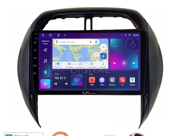 LM Digital - LM ZT8071CL GPS Οθόνη OEM Multimedia Αυτοκινήτου για Toyota Rav4 2000 > 2006 (CarPlay/AndroidAuto/BT/GPS/WIFI/GPRS)