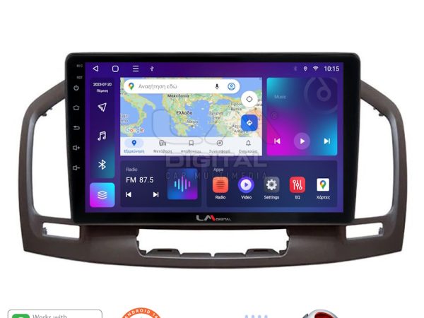 LM Digital - LM ZT8114C GPS Οθόνη OEM Multimedia Αυτοκινήτου για 0 (CarPlay/AndroidAuto/BT/GPS/WIFI/GPRS)