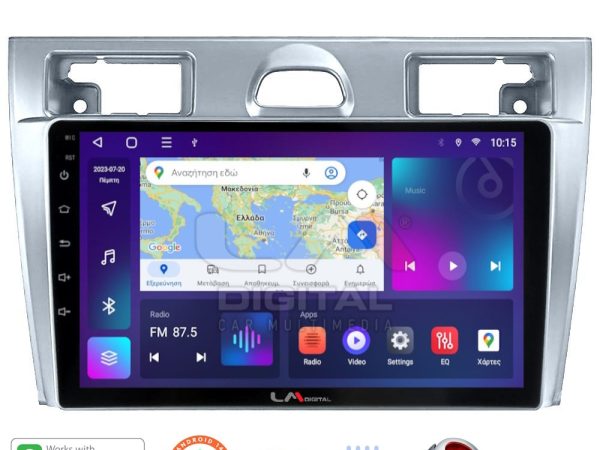 LM Digital - LM ZT8140 GPS Οθόνη OEM Multimedia Αυτοκινήτου για Ford Fiesta 2006 -> 2008 (CarPlay/AndroidAuto/BT/GPS/WIFI/GPRS)