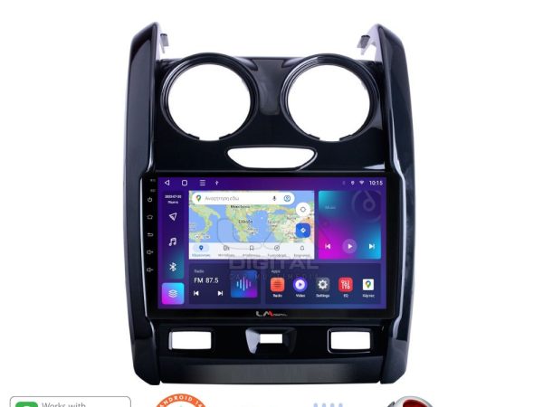 LM Digital - LM ZT8158 GPS Οθόνη OEM Multimedia Αυτοκινήτου για DACIA DUSTER 2013>2019 (CarPlay/AndroidAuto/BT/GPS/WIFI/GPRS)