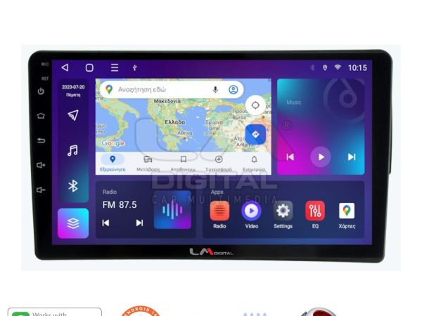 LM Digital - LM ZT8171S GPS Οθόνη OEM Multimedia Αυτοκινήτου για Mercedes C class (W203) 1999-2004 (CarPlay/AndroidAuto/BT/GPS/WIFI/GPRS)