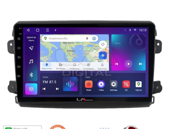 LM Digital - LM ZT8192 GPS Οθόνη OEM Multimedia Αυτοκινήτου για Fiat Ducato 2023 > (CarPlay/AndroidAuto/BT/GPS/WIFI/GPRS)