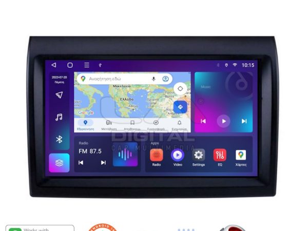 LM Digital - LM ZT8193 GPS Οθόνη OEM Multimedia Αυτοκινήτου για DUCATO, BOXER, JUMBER  (CarPlay/AndroidAuto/BT/GPS/WIFI/GPRS)