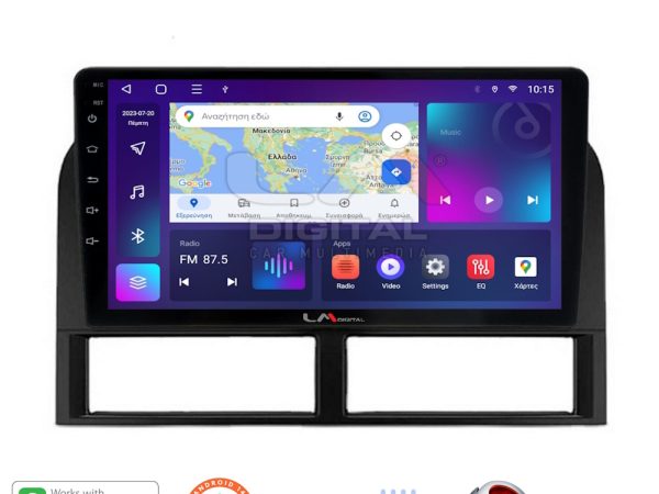 LM Digital - LM ZT8201 GPS Οθόνη OEM Multimedia Αυτοκινήτου για Jeep Gran Cherokee 1999 > 2004 (CarPlay/AndroidAuto/BT/GPS/WIFI/GPRS)