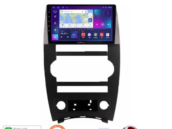 LM Digital - LM ZT8205 GPS Οθόνη OEM Multimedia Αυτοκινήτου για Jeep Commander 2007 > 2009 (CarPlay/AndroidAuto/BT/GPS/WIFI/GPRS)