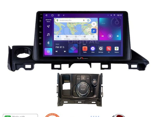 LM Digital - LM ZT8214 GPS Οθόνη OEM Multimedia Αυτοκινήτου για Mazda 6 2017 > 2020 (CarPlay/AndroidAuto/BT/GPS/WIFI/GPRS)