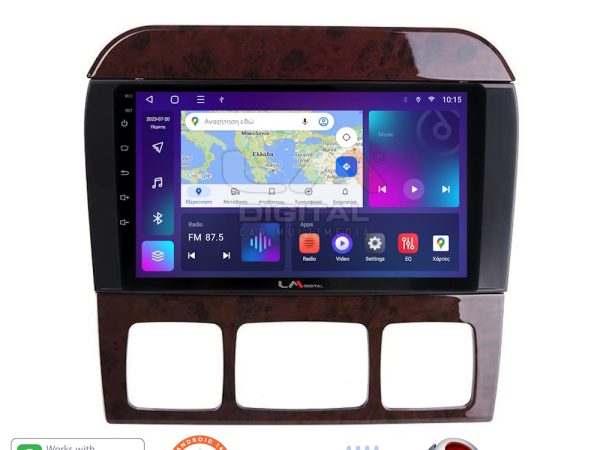 LM Digital - LM ZT8220C GPS Οθόνη OEM Multimedia Αυτοκινήτου για MERCEDES S W220 1998 > 2005 (CarPlay/AndroidAuto/BT/GPS/WIFI/GPRS)