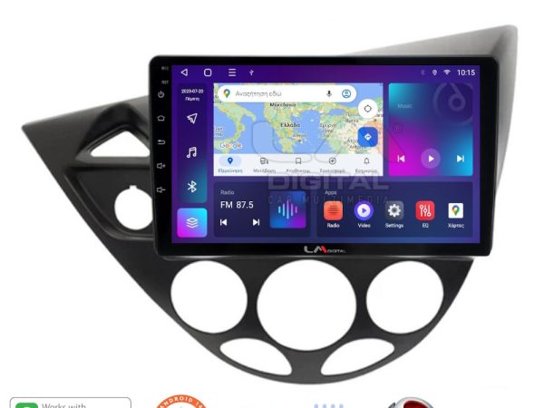 LM Digital - LM ZT8236 GPS Οθόνη OEM Multimedia Αυτοκινήτου για Ford Focus 1998 > 2004 (CarPlay/AndroidAuto/BT/GPS/WIFI/GPRS)