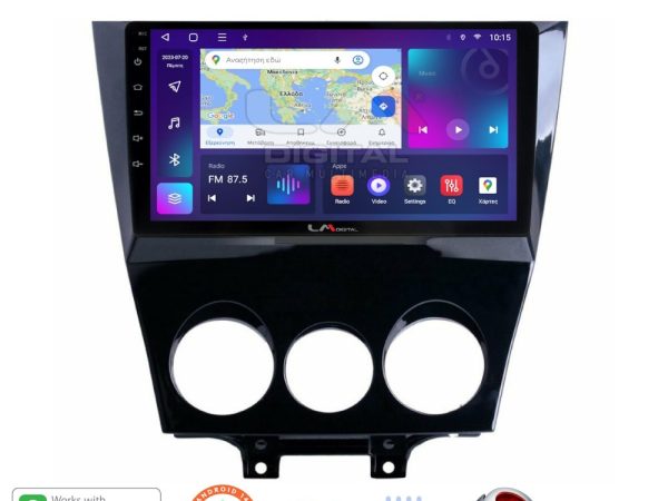 LM Digital - LM ZT8301 GPS Οθόνη OEM Multimedia Αυτοκινήτου για Mazda RX8 2001>2008 (CarPlay/AndroidAuto/BT/GPS/WIFI/GPRS)