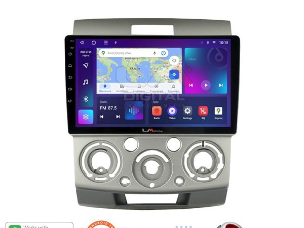 LM Digital - LM ZT8360 GPS Οθόνη OEM Multimedia Αυτοκινήτου για MAZDA BT 50  & FORD RANGER 2006>2011 (CarPlay/AndroidAuto/BT/GPS/WIFI/GPRS)