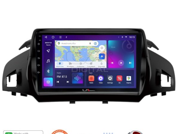 LM Digital - LM ZT8362 GPS Οθόνη OEM Multimedia Αυτοκινήτου για FORD KUGA 2013> & C-MAX 2011> (CarPlay/AndroidAuto/BT/GPS/WIFI/GPRS)