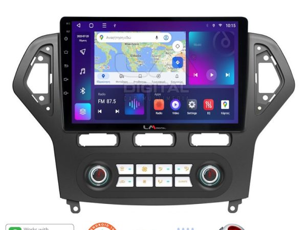 LM Digital - LM ZT8367C GPS Οθόνη OEM Multimedia Αυτοκινήτου για FORD MONDEO 2007 > 2010 (CarPlay/AndroidAuto/BT/GPS/WIFI/GPRS)