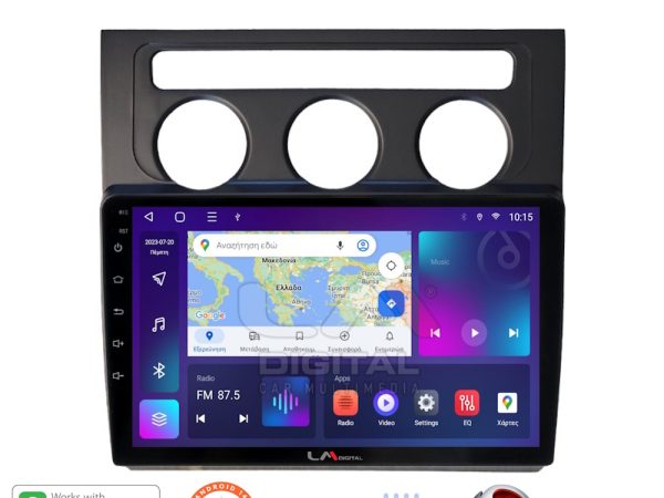 LM Digital - LM ZT8511B GPS Οθόνη OEM Multimedia Αυτοκινήτου για VW Touran 2003 > 2010 (CarPlay/AndroidAuto/BT/GPS/WIFI/GPRS)
