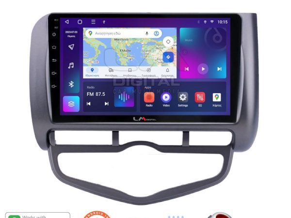 LM Digital - LM ZT8731 GPS Οθόνη OEM Multimedia Αυτοκινήτου για Honda Jazz 2003 - 2008 (CarPlay/AndroidAuto/BT/GPS/WIFI/GPRS)