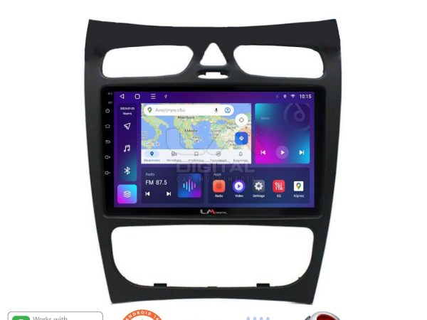 LM Digital - LM ZT8812 GPS Οθόνη OEM Multimedia Αυτοκινήτου για Mercedes CLK (W209) 2000 > 2004 (CarPlay/AndroidAuto/BT/GPS/WIFI/GPRS)