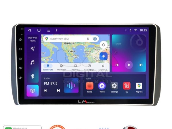 LM Digital - LM ZT8885 GPS Οθόνη OEM Multimedia Αυτοκινήτου για Toyota Urban - IST 2007 > 2016 (CarPlay/AndroidAuto/BT/GPS/WIFI/GPRS)