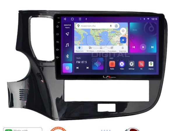 LM Digital - LM ZT8894 GPS Οθόνη OEM Multimedia Αυτοκινήτου για Mitsubishi Outlander 2020 > (CarPlay/AndroidAuto/BT/GPS/WIFI/GPRS)
